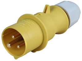 CEENORM 21000-TLS PLUG, FREE, 110V, 16A, 2P+E