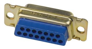 TE CONNECTIVITY - AMP 1757820-2 SOCKET, D SUB, CRIMP, STD, 15WAY