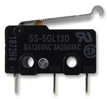 OMRON SS-5GL13D MICROSWITCH, OMRON SS-5GL13D