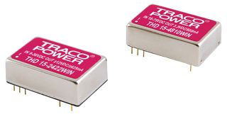 TRACO POWER THD 15-2411WIN DC/DC, 5.1V, 3A