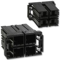 AMP - TE CONNECTIVITY 1-917807-2 PLUG & SOCKET HOUSING, RCPT, POLYESTER