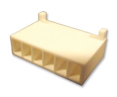 MOLEX 43061-0006 CONNECTOR, RCPT, 6POS, 1ROW, 3.96MM
