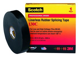 3M 130C 25MM SPLICING TAPE, EPR, 9.14M X 25.4MM
