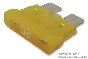 LITTELFUSE 0287020.PXCN FUSE, ATOF, BLADE, 20A