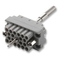 EDAC 516-020-000-401 RACK & PANEL CONNECTOR, RECEPTACLE, 20PO