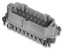 AMPHENOL SINE/TUCHEL C146 10A016 102 1 INSERT, MALE, SCREW, 500V, 16+PE