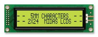 MIDAS DISPLAYS MC22405A6W-SPTLY-V2