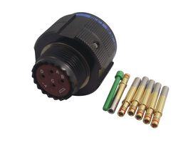 AMPHENOL LTD TV06ZN-13-04SN PLUG, SIZE 13, 4 WAY, SKT