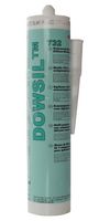 DOW 732 WHITE 310ML SEALANT, TUBE, 310ML, WHITE
