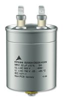 TDK B25834F4225K001 CAP, POWER FILM, 2.2UF, 600V, CAN