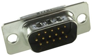 AMPHENOL COMMUNICATIONS SOLUTIONS 17EHD015PAA000 CONNECTOR, D SUB, PLUG, 15WAY