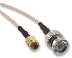 AMPHENOL RF 245101-01-24.00 CABLE, RG316, SMA PLUG, BNC PLUG, 24IN