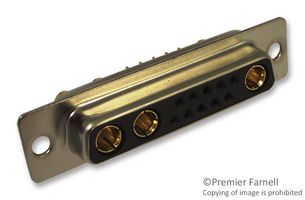 NORCOMP 681S7W2203L001 Combination D Sub Connector, 40A, SEAL-D