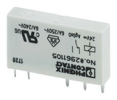 PHOENIX CONTACT 2961105 RELAY, SPDT, 250VAC, 6A