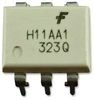 ONSEMI H11AA1M Transistor Output Optocoupler, 1, 7.5 kV