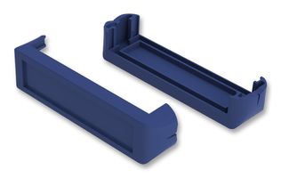 CAMDENBOSS CHH64E1BL END CAPS, 20MM, BLUE, PAIR
