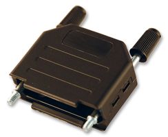 MULTICOMP PRO MC-DPPK15-BULK BACKSHELL, PLASTIC, BLACK, 15WAY