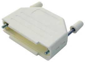 MULTICOMP PRO MC-DPPK9-WHITE-K BACKSHELL, PLASTIC, VERTICAL, WHT, 9WAY