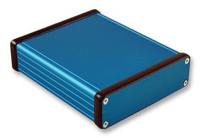 HAMMOND 1455L1201BU ENCLOSURE, ALU, BLUE, 120X103X30.5MM