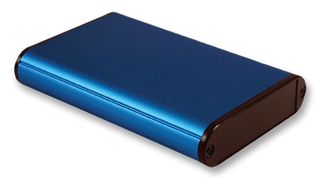 HAMMOND 1455B1002BU ENCLOSURE, ALU, BLUE, 100X71.7X19MM
