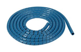 HELLERMANNTYTON 161-46100 SLEEVING, SPRIAL, PE, BLUE, 30M
