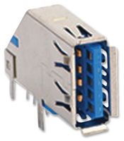 MOLEX 48404-0003 USB CONN, 3.0, USB TYPE A, RCPT, THT