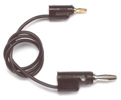 POMONA 3014-36-0 Test Lead, 4mm Banana Plug to 2mm Banana