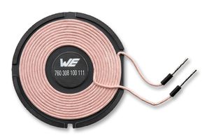 WURTH ELEKTRONIK 760308100111 WIRELESS CHARGING COIL, 6.3UH, 10%