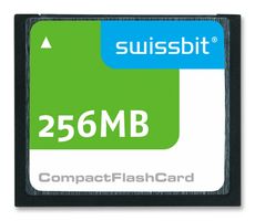 SWISSBIT SFCF0512H1BK1MT-I-MS-553-SMA CARD, COMPACTFLASH, 512MB
