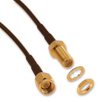 AMPHENOL RF 135110-02-M1.00 COAXIAL CABLE, RG174/U, PLUG-JACK, 1M