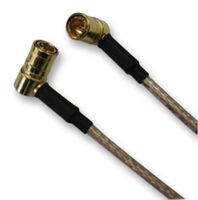 AMPHENOL RF 145104-01-M1.00 COAXIAL CABLE, RG316/U, SMB PLUG, 1M