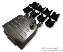 OSSI DTNMK9-K D SUB BACKSHELL, SHIELDED, SIZE DE, ZINC
