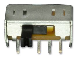 C&K COMPONENTS OS203011MA2QP1 Slide Switch, SPDT, Right Angle, Through