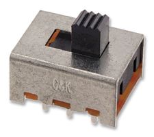 C&K COMPONENTS OS202013MT8QN1 Slide Switch, OS Series, DPDT, Vertical,