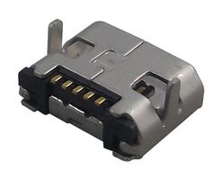 GCT USB3076-30-A MICRO USB, 2.0 TYPE B, RECEPTACLE, SMT
