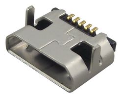 GCT USB3076-30-A MICRO USB, 2.0 TYPE B, RECEPTACLE, SMT