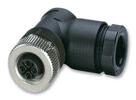 PHOENIX CONTACT 1408987 SENSOR/ACTUATOR SOCKET, R/A, M12, 4POS