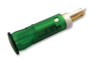 APEM QS81XXHG220 INDICATOR, LED PANEL MNT, 8MM, GREEN