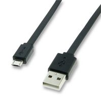 ROLINE 11.02.8760 CABLE, USB 2.0 A-MICRO B PLUG, 1M, BLK