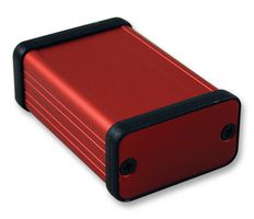 HAMMOND 1455D601RD PCB BOX ENCLOSURE, ALUM, RED