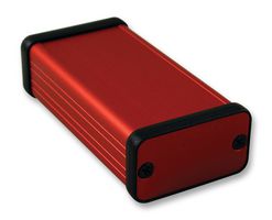 HAMMOND 1455D801RD PCB BOX ENCLOSURE, ALUM, RED