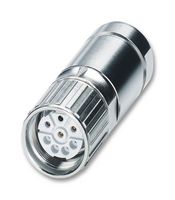 PHOENIX CONTACT 1605549 SENSOR CONNECTOR, M23, PLUG, 6POS, CABLE