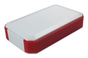 TAKACHI WH145-33-M3-WR HANDHELD ENCLOSURE, ABS, WHITE/RED