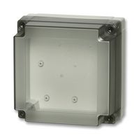 FIBOX PC 125/100 HT ENCLOSURE ENCLOSURE, PC, GREY/SMOKED TRANSPARENT