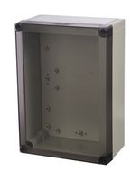 FIBOX PC 200/75 HT ENCLOSURE ENCLOSURE, PC, GREY/SMOKED TRANSPARENT
