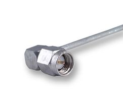 HUBER+SUHNER 16"SMA-50-2-53/119"NE RF / Coaxial Connector, SMA Coaxial, Right Angle Plug, Solder, 50 ohm RoHS Compliant: Yes