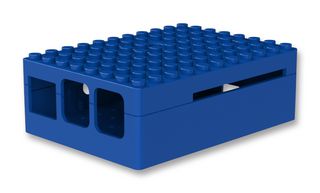 MULTICOMP PRO CBPIBLOX-BLU. PIBLOX RASPBERRY PI ENCLOSURE - BLUE