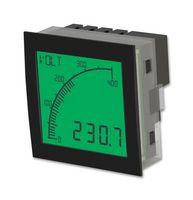 Voltmeter, APM Series, AC, DC Voltage, 0 to 528Vac / 0 to 600, 4 Digits, 12 to 12 Vdc, Positive LCD