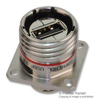 AMPHENOL SOCAPEX USBFTV21ZN USB ADAPTER, 2.0 TYPE A RCPT-RCPT ROHS COMPLIANT: YES