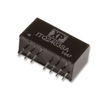 XP POWER ITQ2415SA-H DC-DC CONVERTER, 15V, 0.4A, SIP
